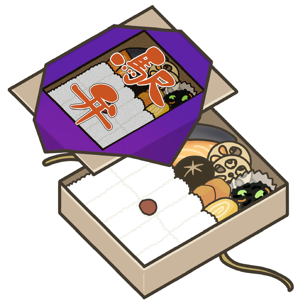 駅弁のイラスト｜遠足や旅行のしおり、スケジュールに