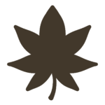 秋のシルエットアイコン