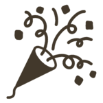 年間行事のシルエットアイコン