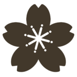 春のシルエットアイコン