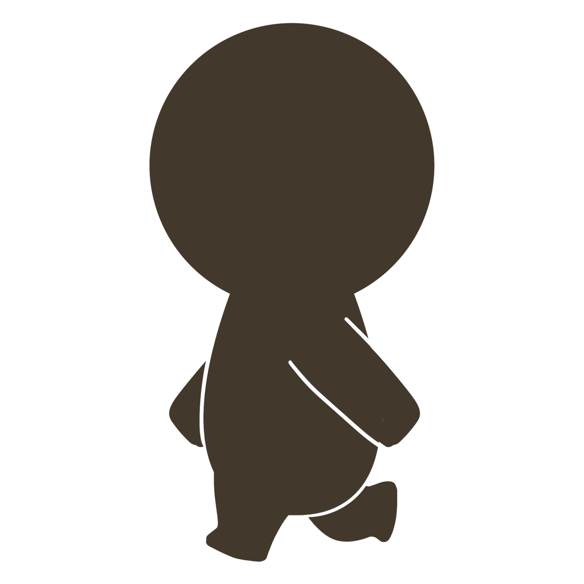 動作・行動のシルエットアイコン