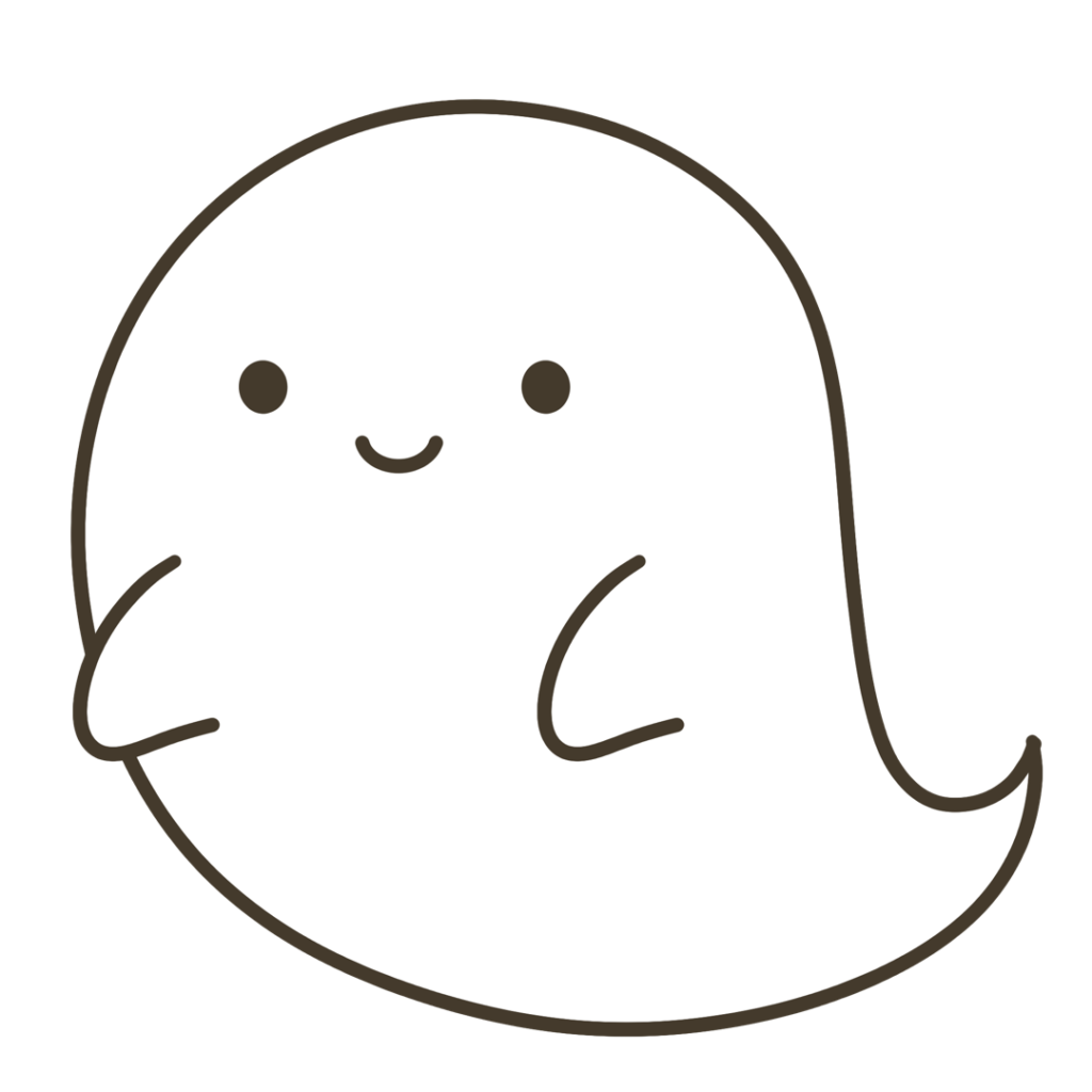 おばけのイラスト｜季節の掲示物や行事の教材に使える素材