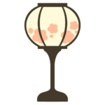 ぼんぼりのイラスト｜春の掲示物や行事の教材に使える素材