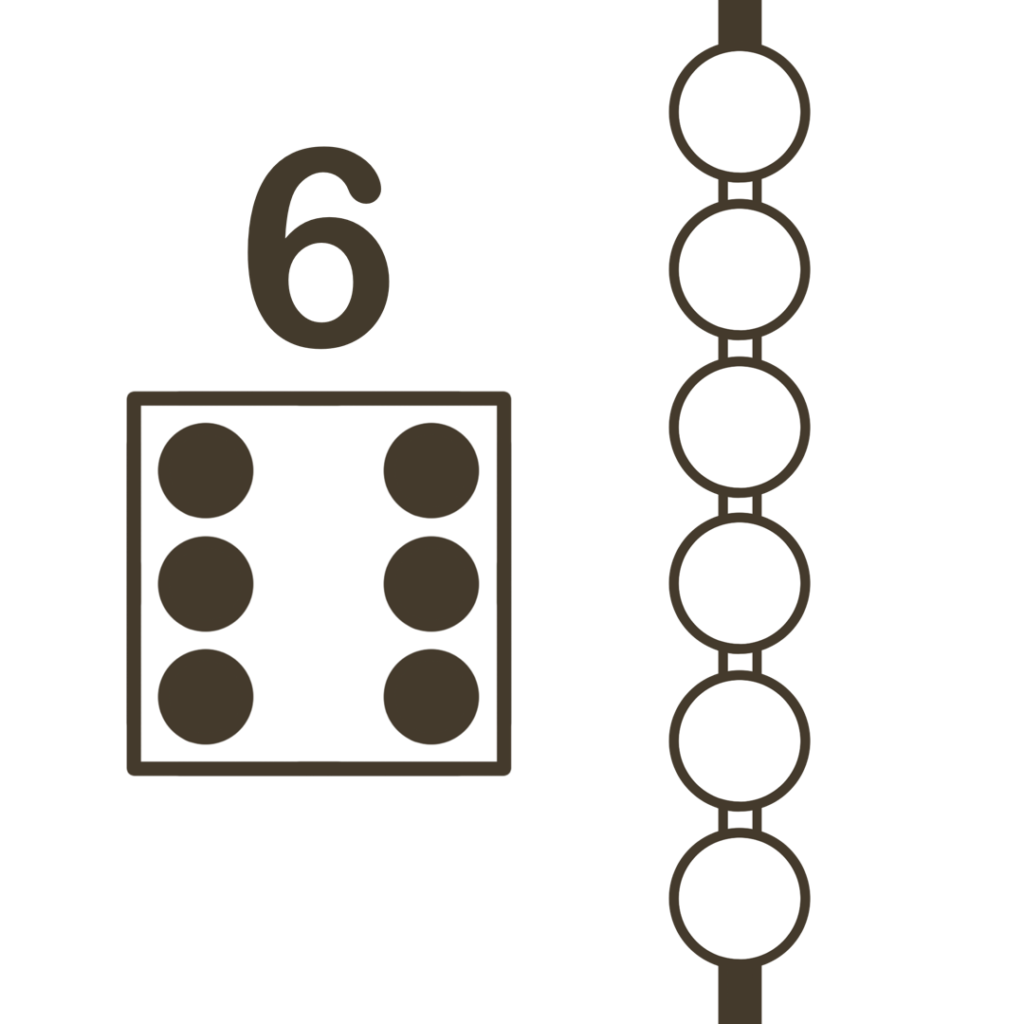 6マス進むのイラスト｜すごろく・ルール遊びに使える素材