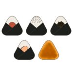 おにぎりのイラストのアイキャッチ｜選択や食育に使える素材