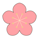 桃の花のイラスト｜自然や学習教材・春の掲示物に使える素材