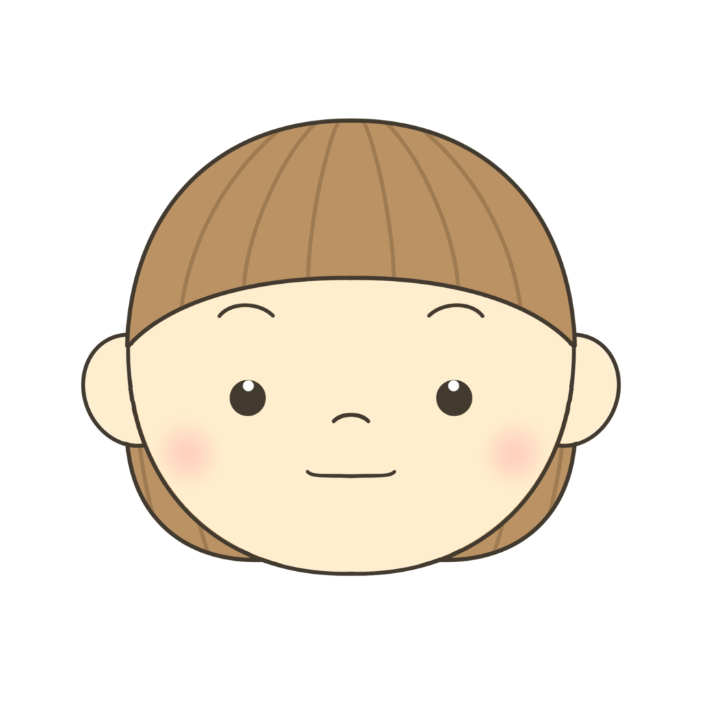 んの口の形のイラスト（ショートカット）｜発音練習・言語学習に使える素材