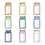 学校用名札のイラストのアイキャッチ｜服装や装飾品の支援教材に使える素材